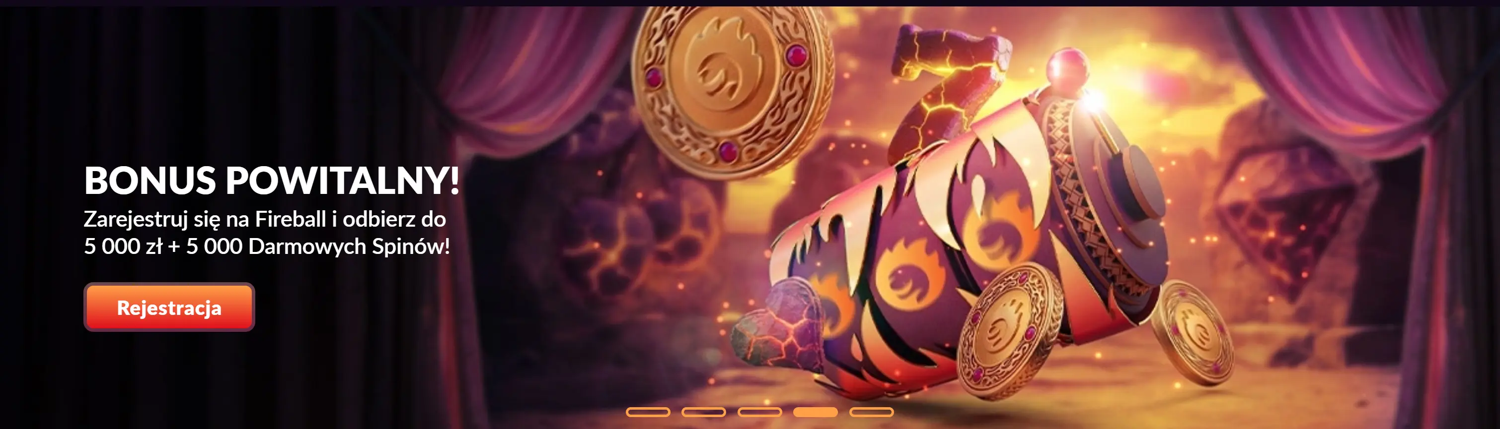 Fireball Casino – oferta powitalna