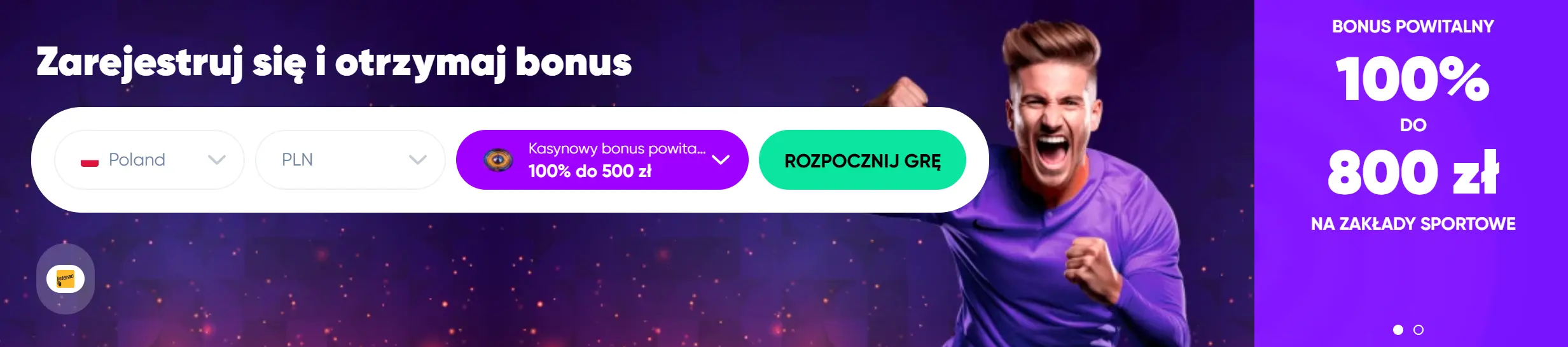 Granawin Kasyno – oferta powitalna