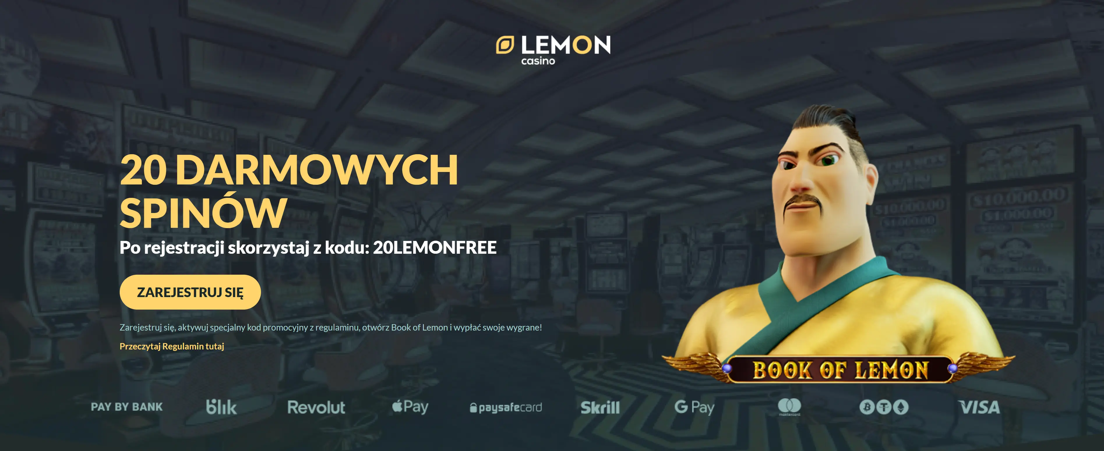 Lemon Casino – widok oferty